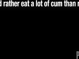 Lola Swallows 51 Huge Mouthful Cum Loads
