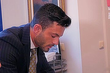 Look Away hot gay sex with blowjob
