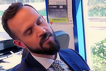 Look Away hot gay sex with blowjob
