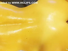 Look How He Whips My Ass As He Penetrates Me And Makes Me Cum - Kink Anal Spank Gym
