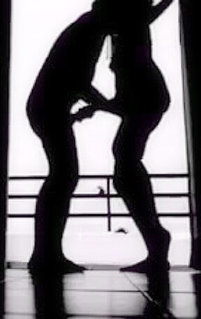 Love story  Silhouette 