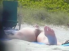 Lovely teens 18+ bare their bodies at a nudist beach
