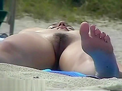 Lovely teens 18+ bare their bodies at a nudist beach