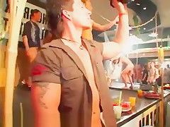 Luke's black male stripped nude party group ejaculations