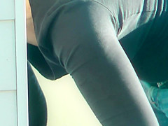 MILF Bends Over To Show Off Her Rack