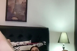 Magaly Vaz And Kahylla Mahammadd In Big Cock Shemale Fucks Guy