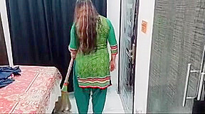 Maid Fantasy Fullfilled With Dirty Talks In Hindi