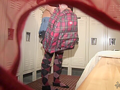 Makenzie Locker Room Creepin