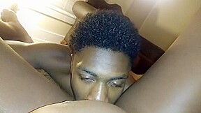 Making her cum on my face