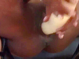 Man Shoves Extra Thick Cock In Whores Throat