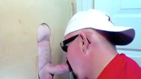 Married Guy Loves These Gloryhole Blowjobs