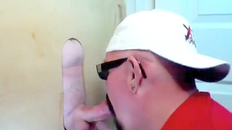 Married Guy Loves These Gloryhole Blowjobs
