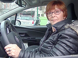 Martine Is A 70 Year Old Cougar Who Likes It When A Young Cock Sodomizes Her