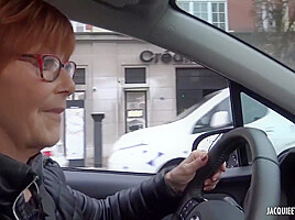 Martine Is A 70 Year Old Cougar Who Likes It When A Young Cock Sodomizes Her