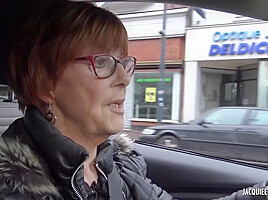 Martine Is A 70 Year Old Cougar Who Likes It When A Young Cock Sodomizes Her