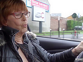 Martine Is A 70 Year Old Cougar Who Likes It When A Young Cock Sodomizes Her
