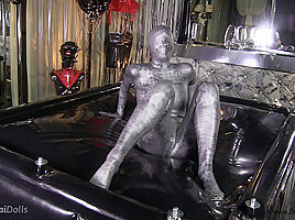 Masked Contortion Girl - Watch4Fetish