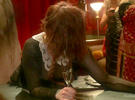 Masquerade Orgy with Nine Slaves 100 Horny Guests Two
