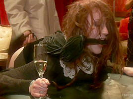 Masquerade Orgy with Nine Slaves 100 Horny Guests Two