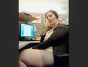 Masturbation in the workstation