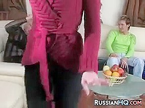 Mature Russian Fucked By A Young Guy