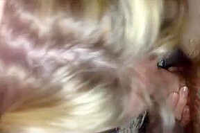 Mature cuckolding wife sucking a young cock