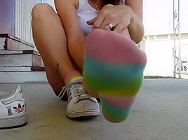Mature feet