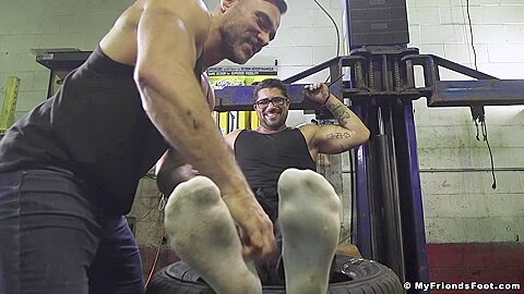 Mechanic Ryan Bones Tickled - Ryan Bones