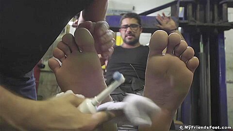 Mechanic Ryan Bones Tickled - Ryan Bones