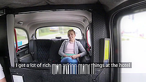Megan Talerico rides taxi drivers cock