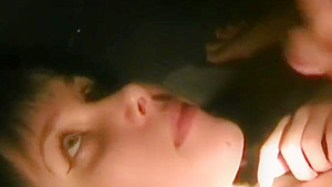 Messy facial for Russian teen 18+ Masha