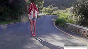 Mia Nude On The Road