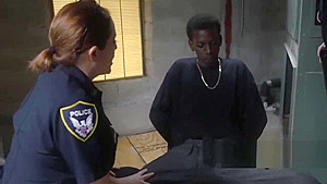 Milf cops take suspect to random safe house to take advantage of his BBC