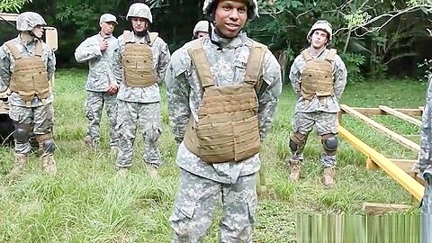 Military jock assravaged in outdoor orgy