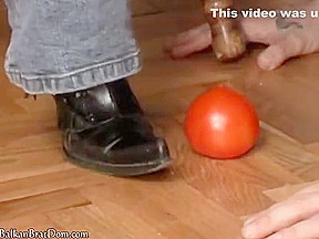 Mistress Bojana - Feeding Slave From Boots