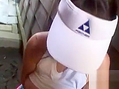 Moist time for this chick as that babe gets aroused out in the open