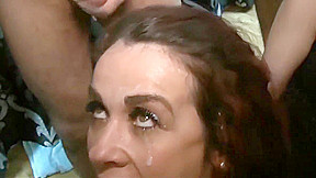 Monica Bollocksy Loved The Cum Bukkake