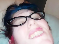 MoxiBluez Gets Eaten Out and Cums!