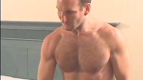 Muscular Straight Boy Brock Beats Off - Str8BoyzSeduced