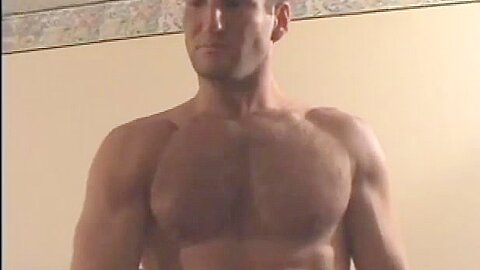 Muscular Straight Boy Brock Beats Off - Str8BoyzSeduced