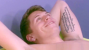 Muscular gay Brendan Patrick anally drills young jock