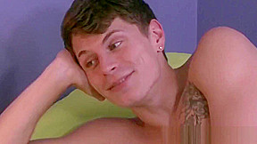 Muscular gay Brendan Patrick anally drills young jock