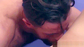 Muscular gay Brendan Patrick anally drills young jock