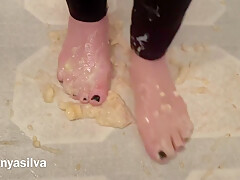 My Bare Feet: Banana Asmr