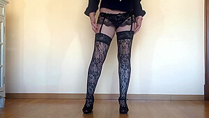 My First Garter Stockings Video On Youtube ( Ago) Hotlc