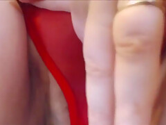 My Hand Slips Under My Red Panties