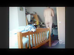 My Step mom inserting tampon