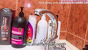 My Whore Stepsister Undressed After I Smeared Her With Foam