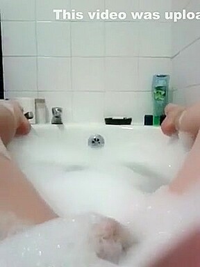 My bbw slut in bath fancied a play