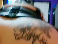 My wife using my cock after her 3on1